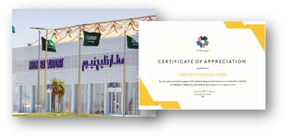 Projects Links awarded the Fiber & Network Infrastructure Contract in NEOM Airport Zone